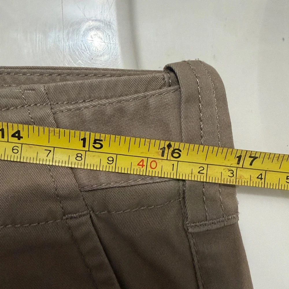 Talbots Womens Khaki Shorts Size 10‎ Cotton Stretch 6.5